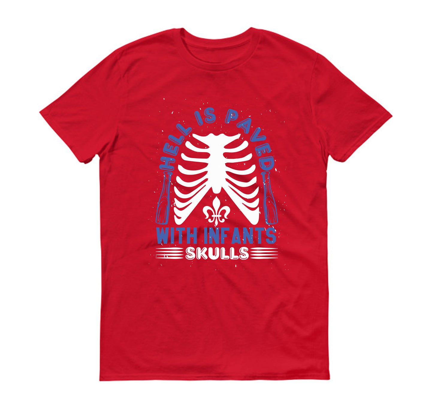 Hell is paved with skull Unisex T-Shirt