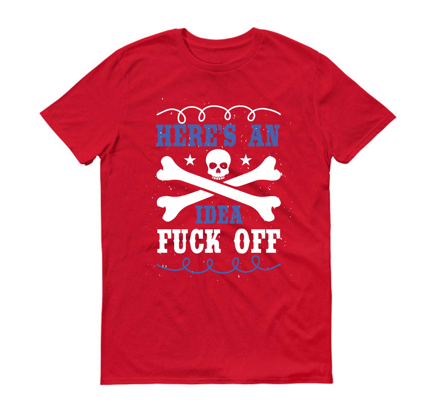 here’s an idea skull Unisex T-Shirt