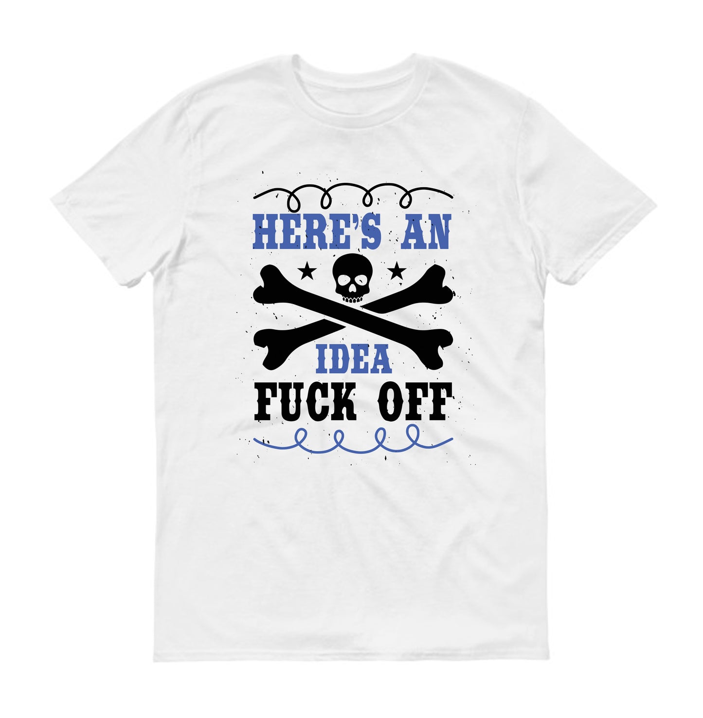 here’s an idea skull Unisex T-Shirt