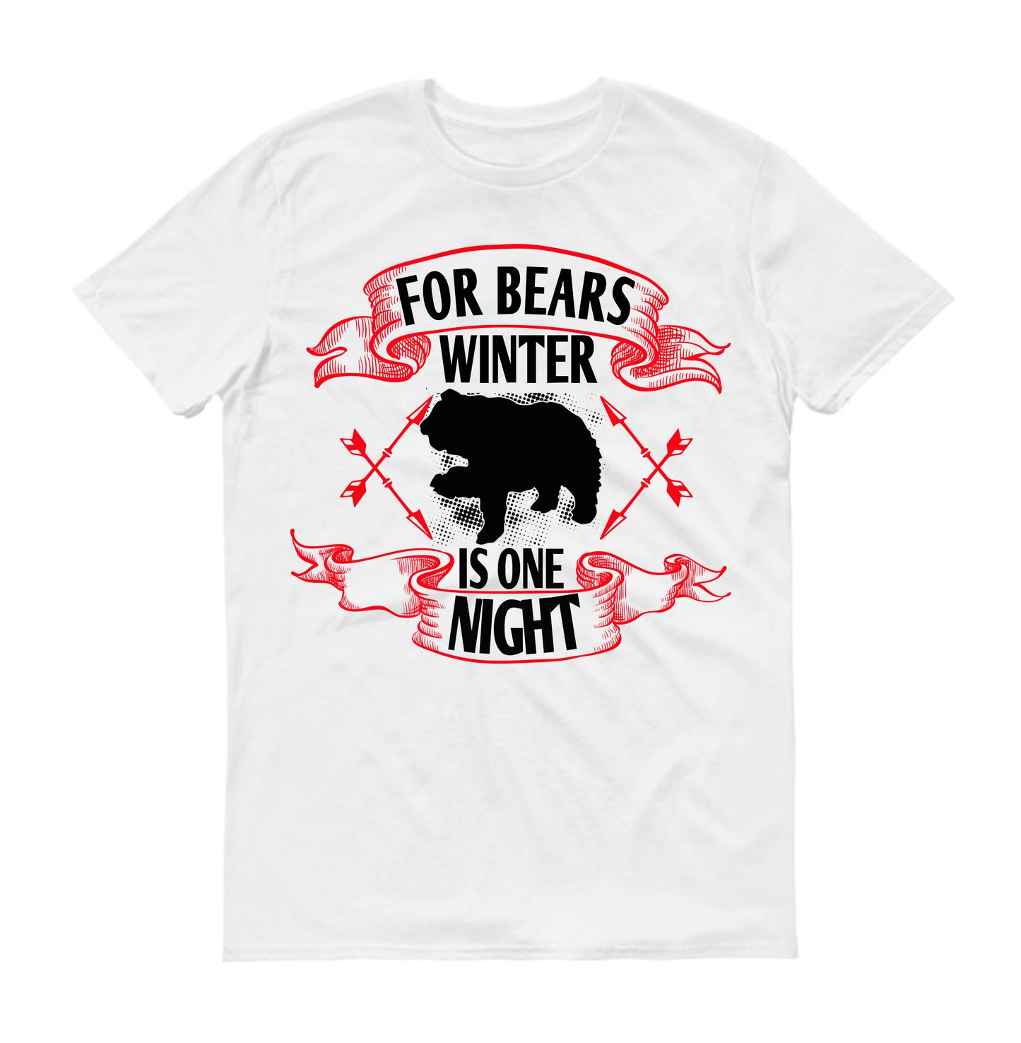 For bears, winter is one night Unisex T-Shirt
