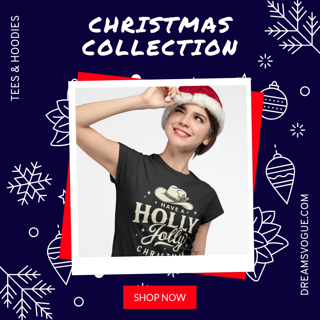 Dreams Vogue Christmas Collection – tees and hoodies