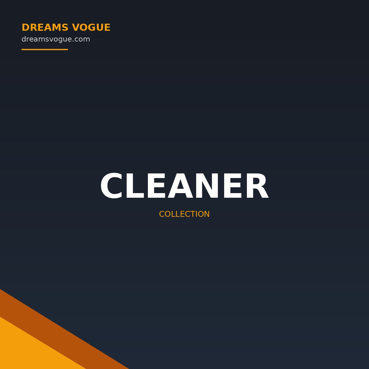 Cleaner collection banner - Dreams Vogue