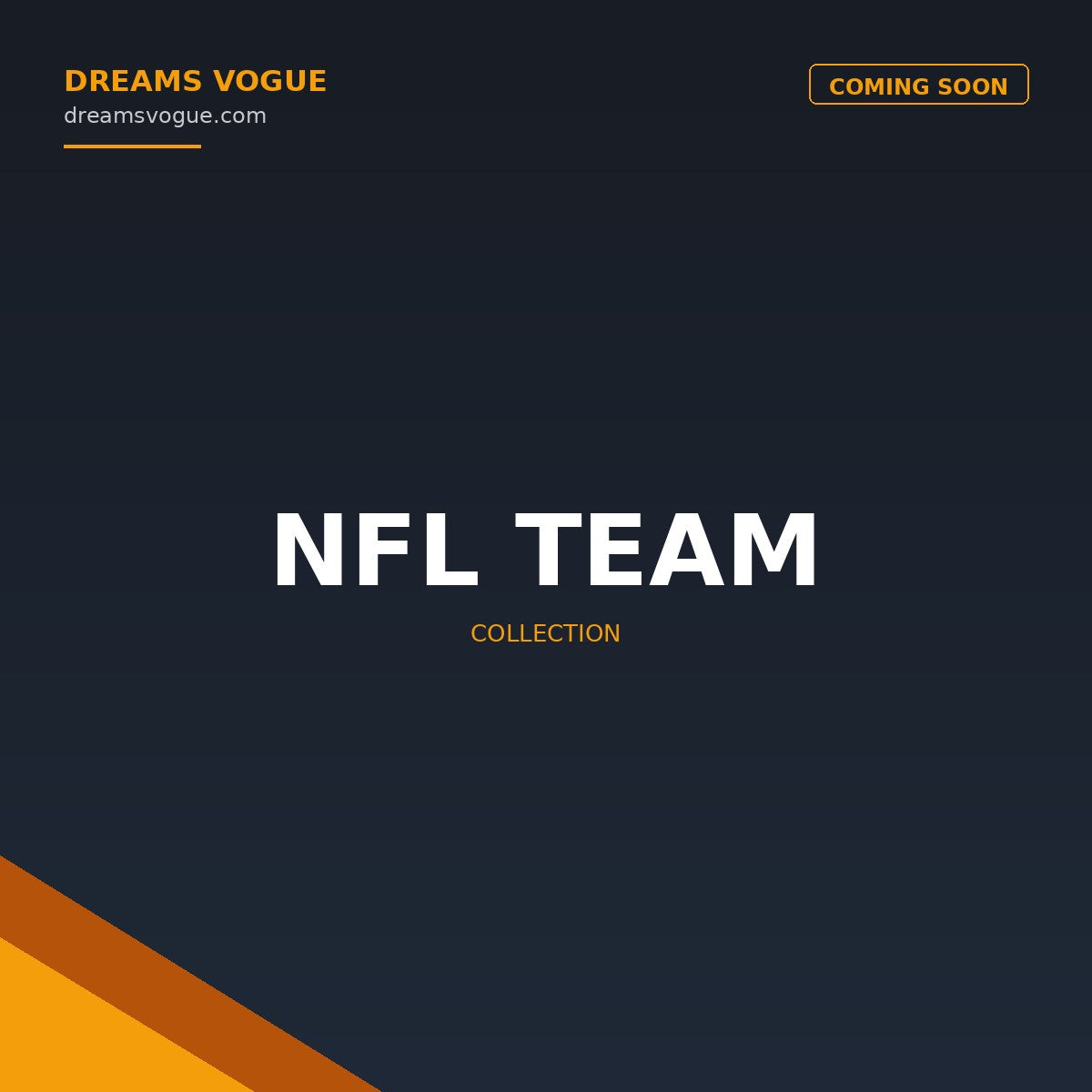 NFL Team collection banner - Dreams Vogue