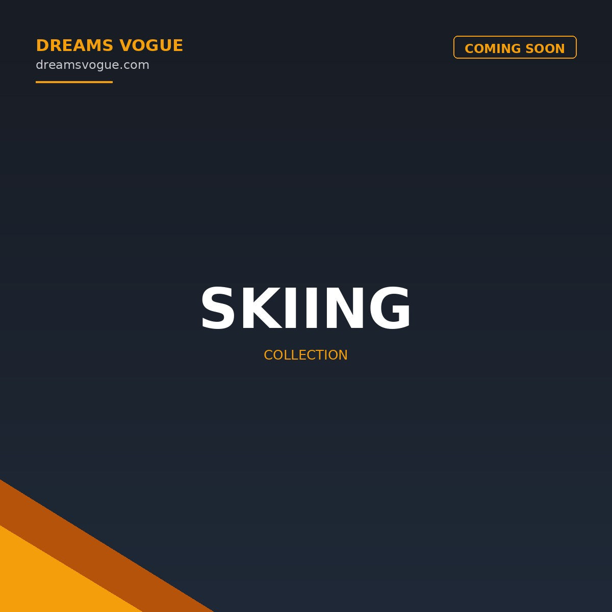 Skiing collection banner - Dreams Vogue