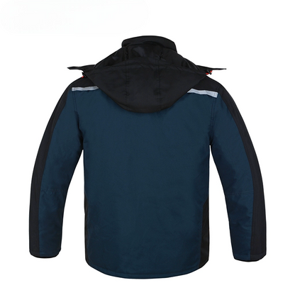 Durable Insulated Work Coat | Multi-Pocket Windproof Outdoor Winter Jacket [B237]-3