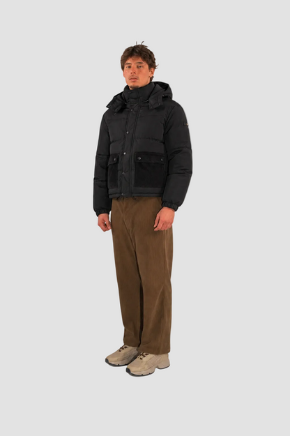 Camouflage Reactive Puffer Jacket-3