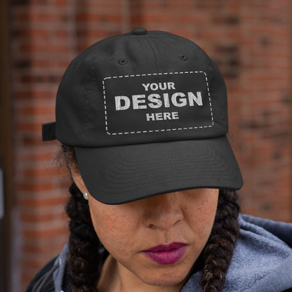Custom dad cap with your own design