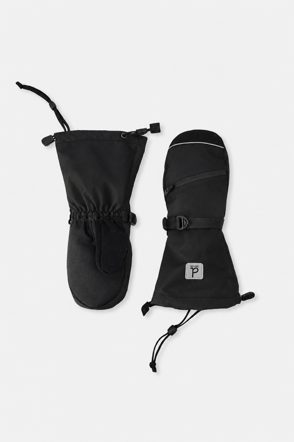Moufles d'hiver pour enfants Teknik – Noir