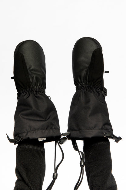 Moufles d'hiver pour enfants Teknik – Noir