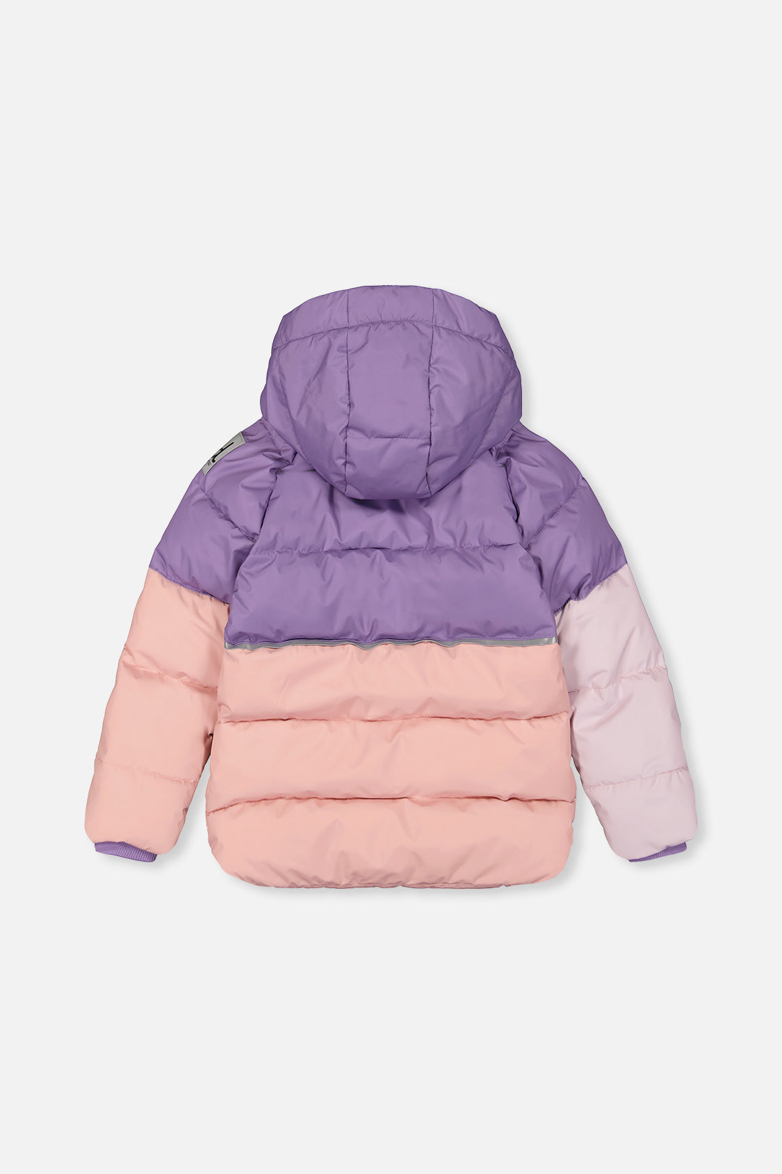 Color-Block Winter Jacket Violet-2
