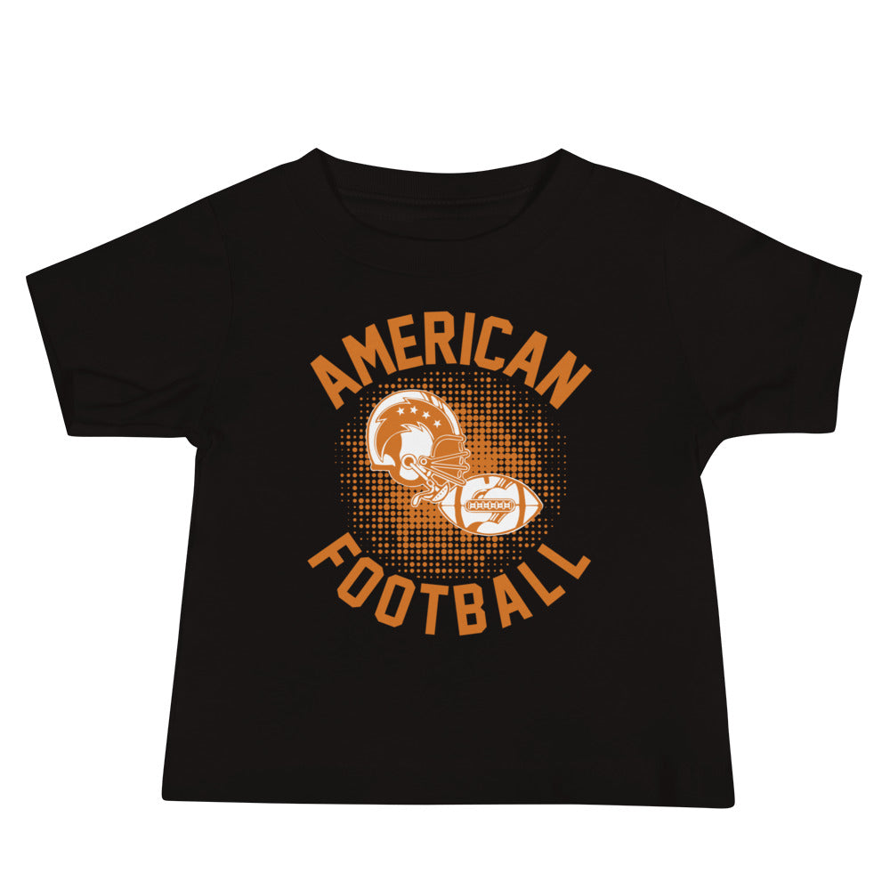 American Football Retro Helmet Baby T-Shirt