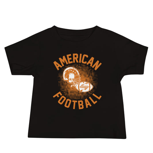 American Football Retro Helmet Baby T-Shirt