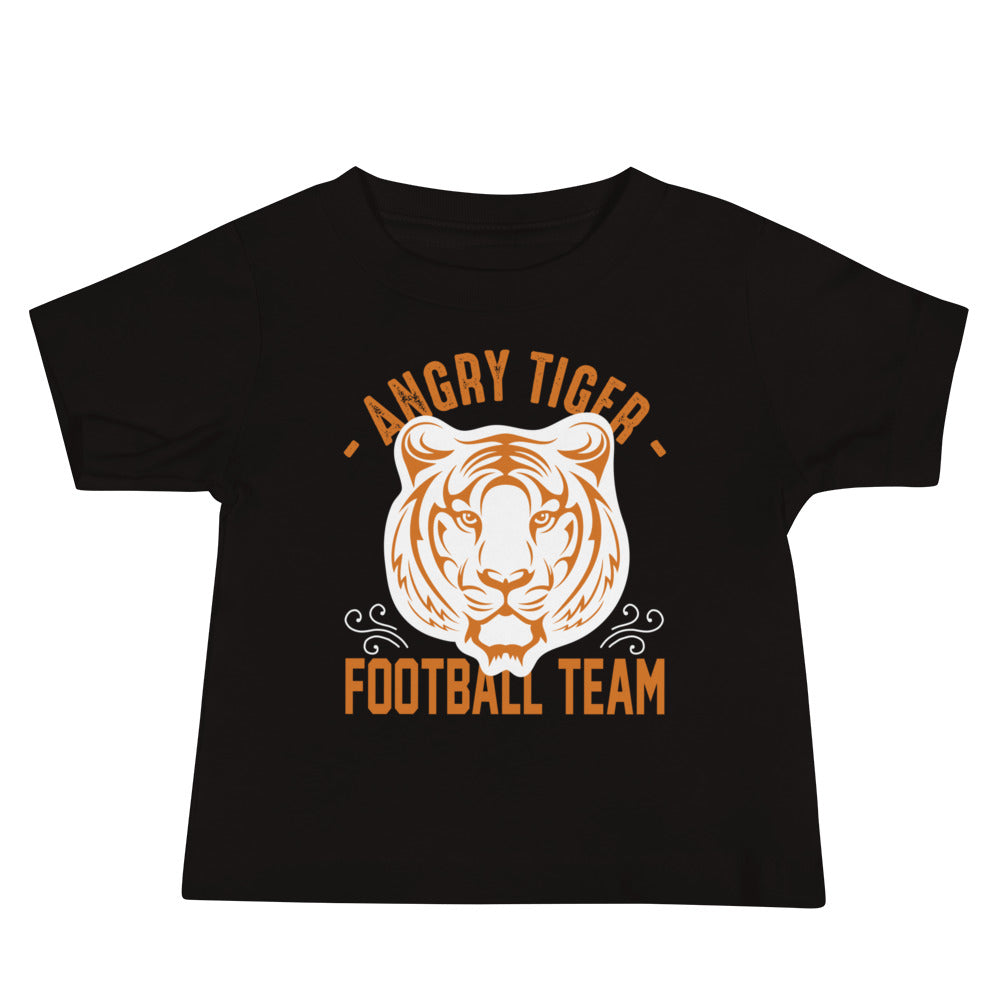 Angry Tiger Football Team Baby T-Shirt