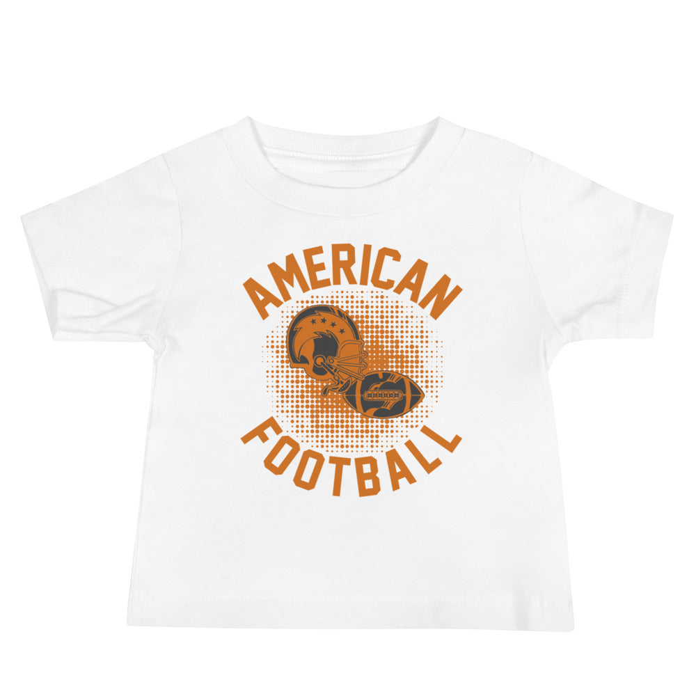 American Football Retro Helmet Baby T-Shirt