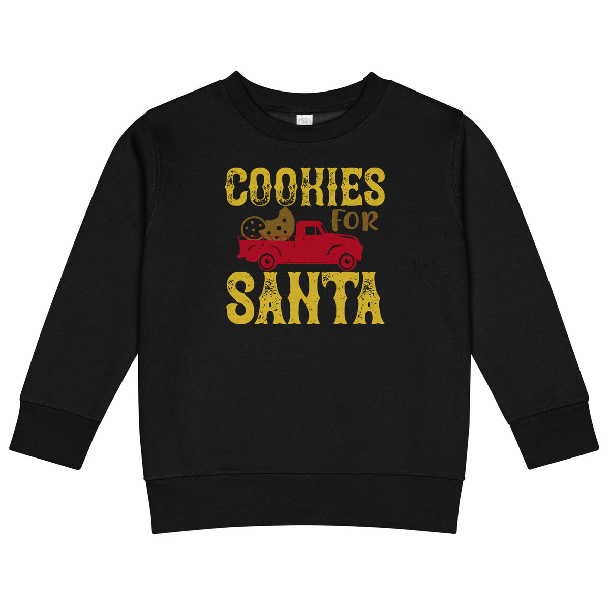 Cookies for Santa Christmas Toddler Sweatshirt