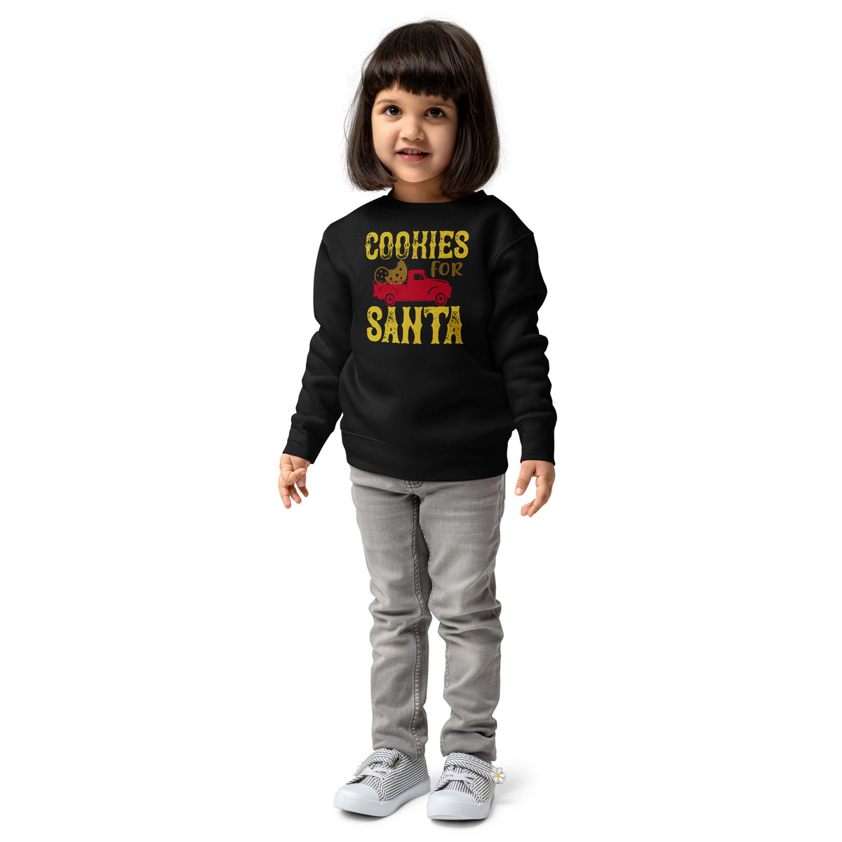 Cookies for Santa Christmas Toddler Sweatshirt
