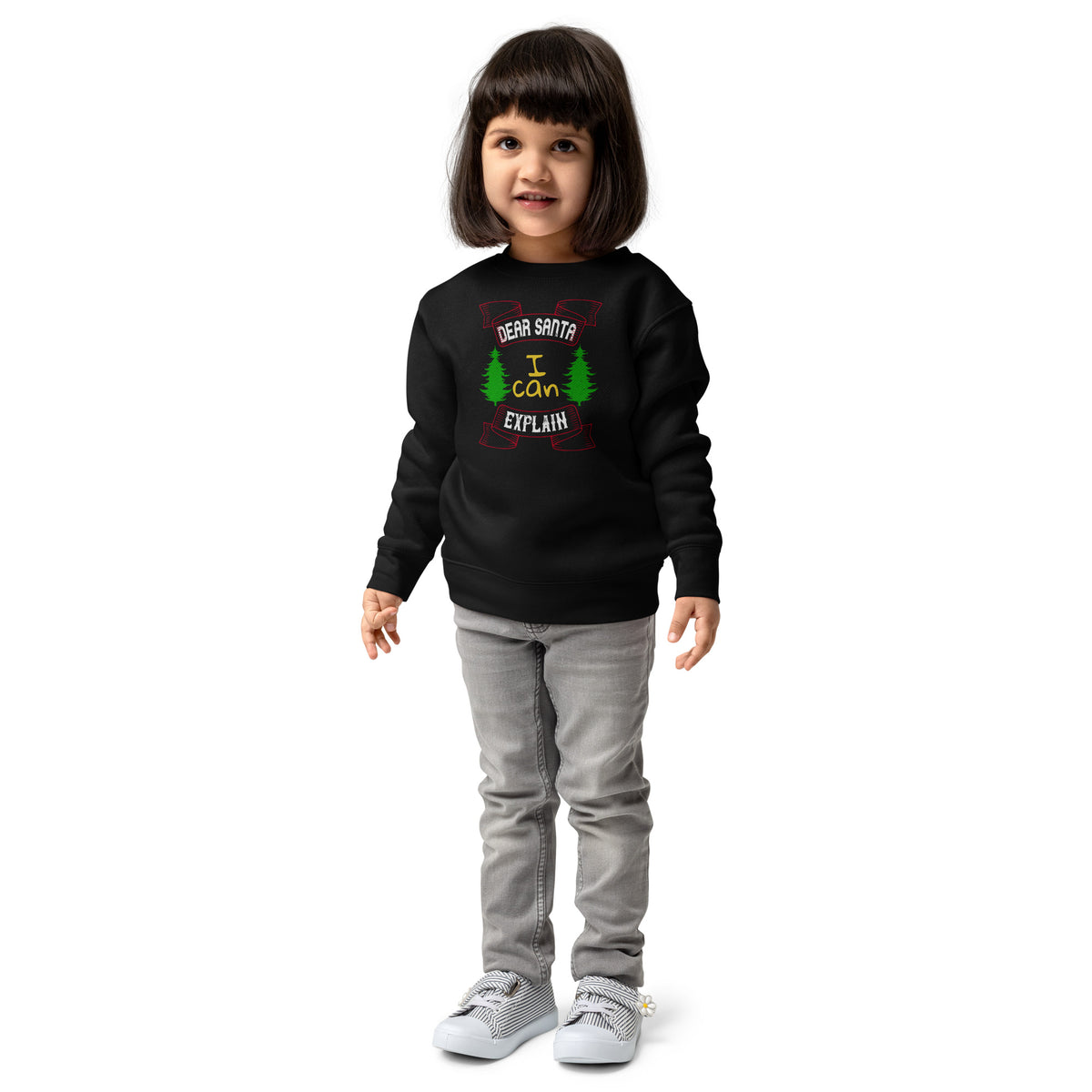 Dear Santa I Can Explain Christmas Toddler Sweatshirt