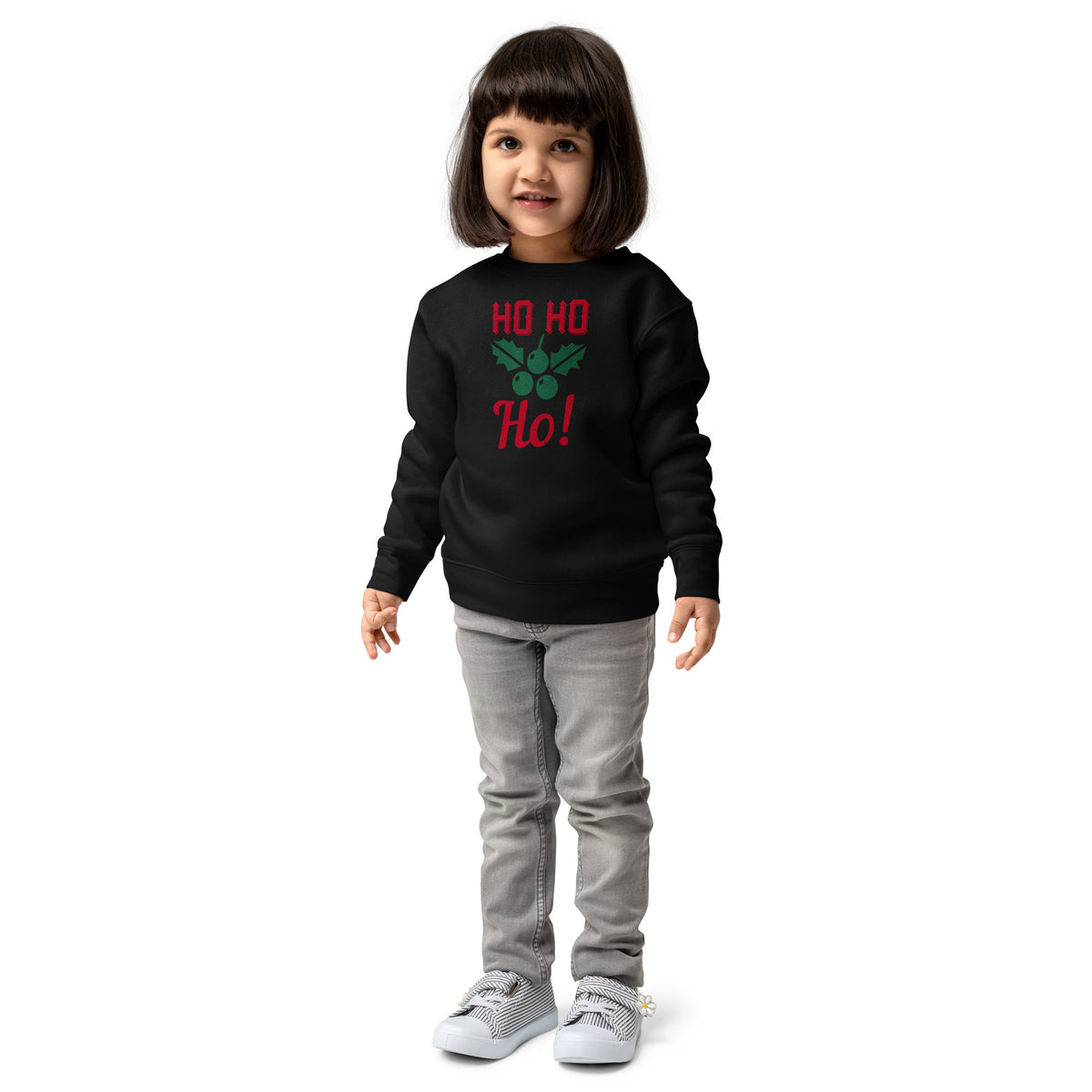 Ho Ho Ho Christmas Toddler Sweatshirt