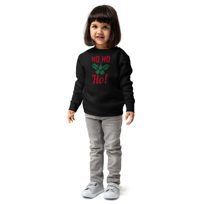 Ho Ho Ho Christmas Toddler Sweatshirt