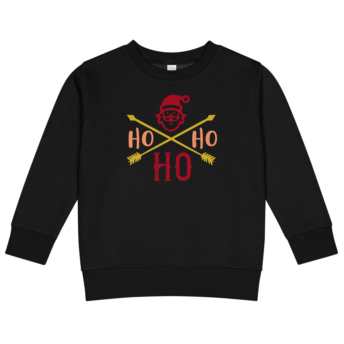 Ho Ho Ho Santa Christmas Toddler Sweatshirt