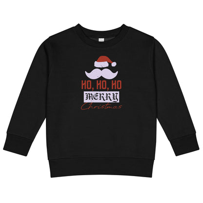 Ho Ho Ho Merry Christmas Toddler Sweatshirt