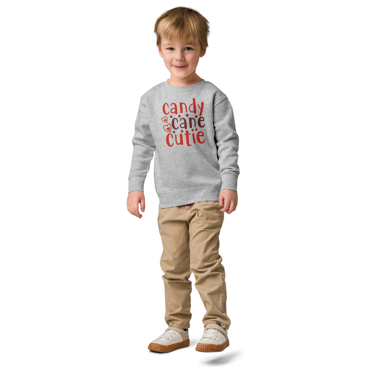 Candy Cane Cutie Christmas Toddler Sweatshirt