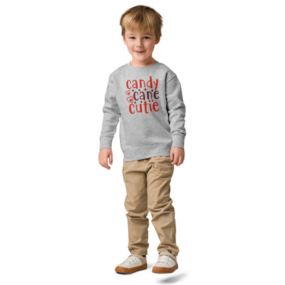 Candy Cane Cutie Christmas Toddler Sweatshirt