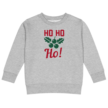 Ho Ho Ho Christmas Toddler Sweatshirt