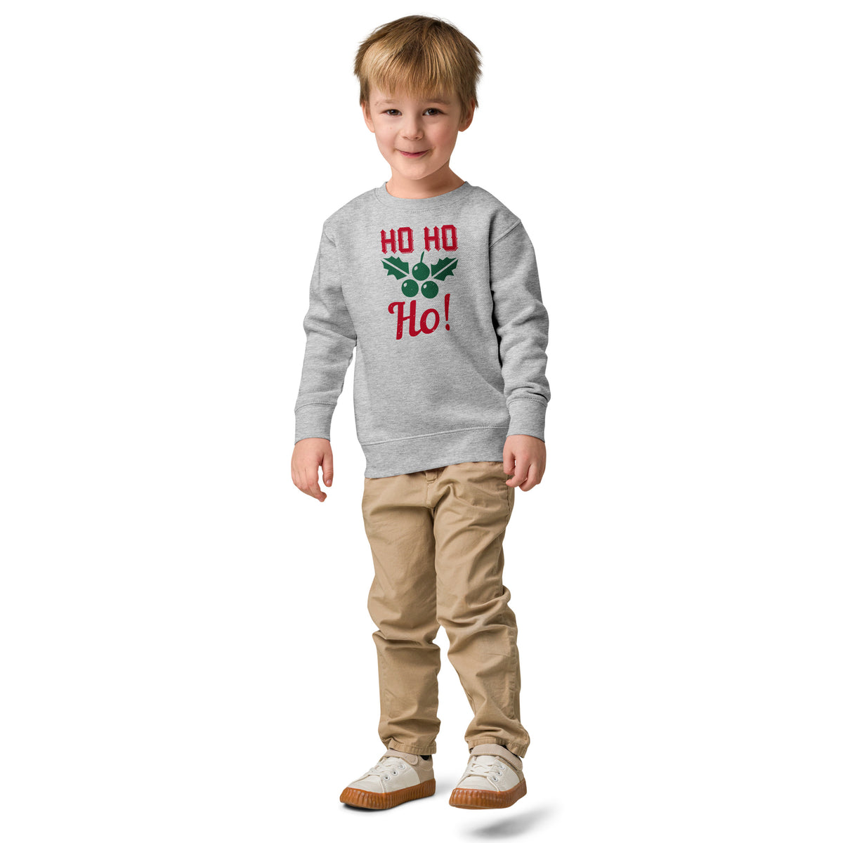 Ho Ho Ho Christmas Toddler Sweatshirt