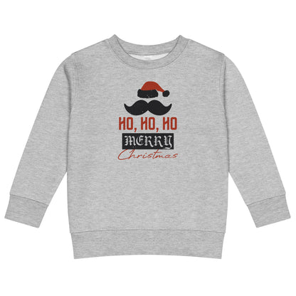 Ho Ho Ho Merry Christmas Toddler Sweatshirt