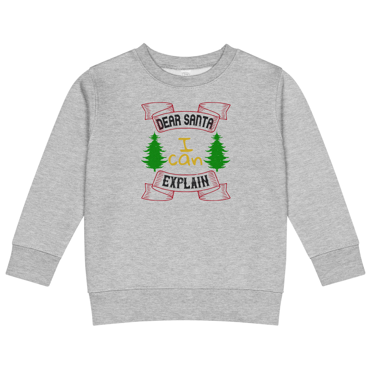 Dear Santa I Can Explain Christmas Toddler Sweatshirt