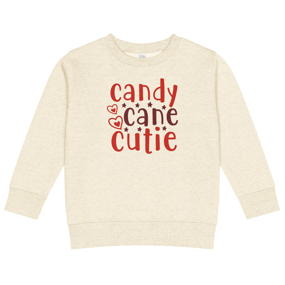 Candy Cane Cutie Christmas Toddler Sweatshirt