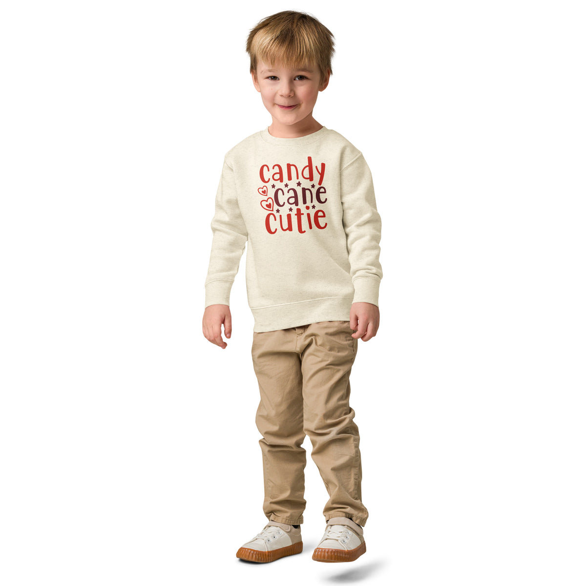 Candy Cane Cutie Christmas Toddler Sweatshirt