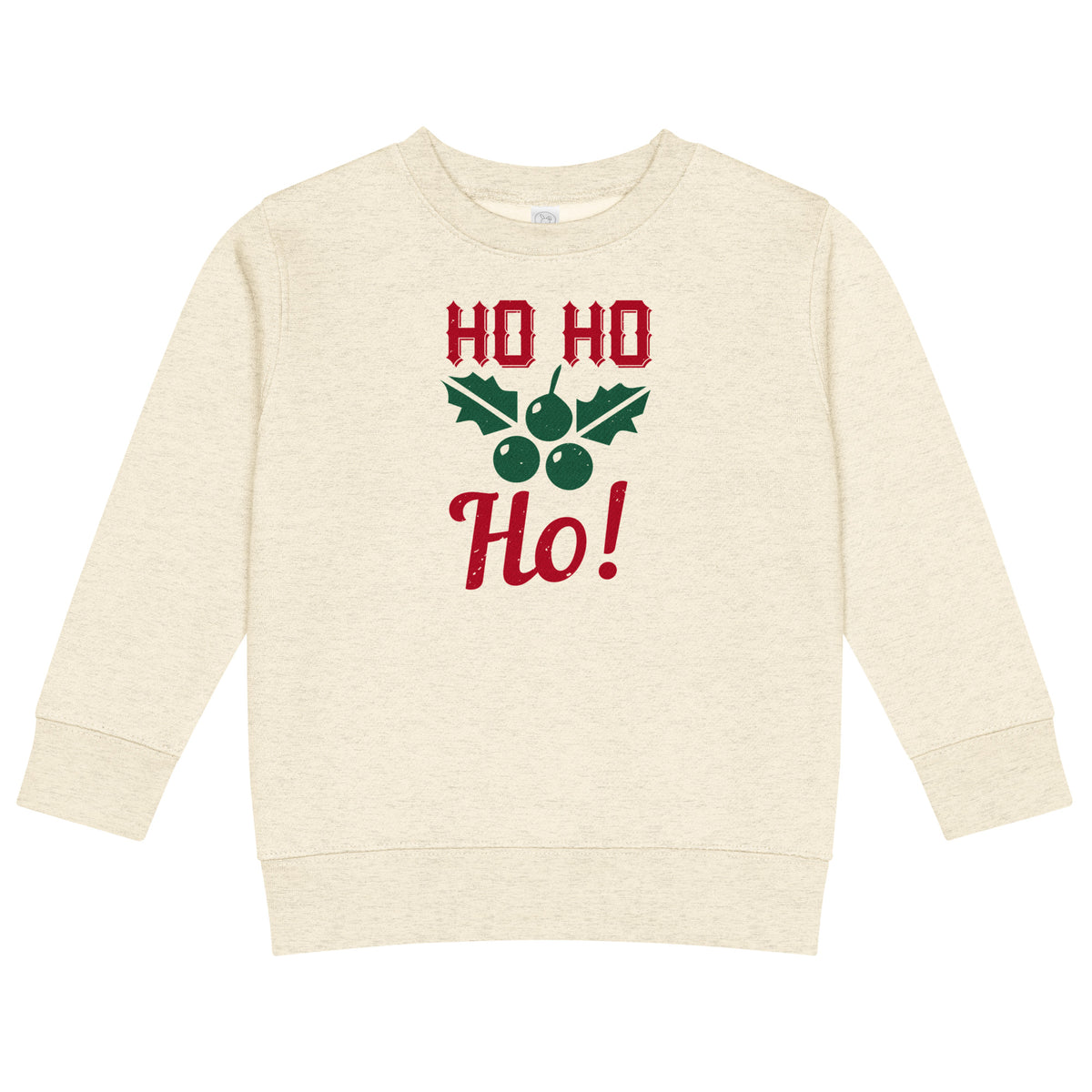 Ho Ho Ho Christmas Toddler Sweatshirt