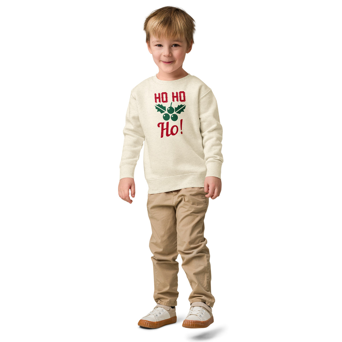 Ho Ho Ho Christmas Toddler Sweatshirt