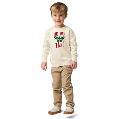 Ho Ho Ho Christmas Toddler Sweatshirt
