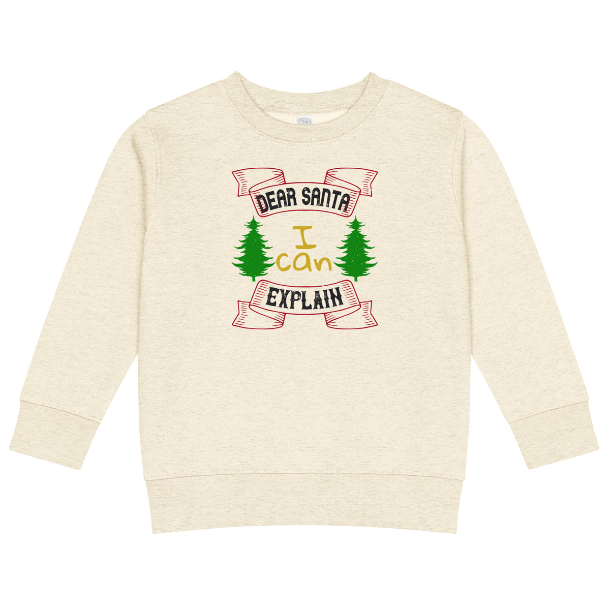 Dear Santa I Can Explain Christmas Toddler Sweatshirt
