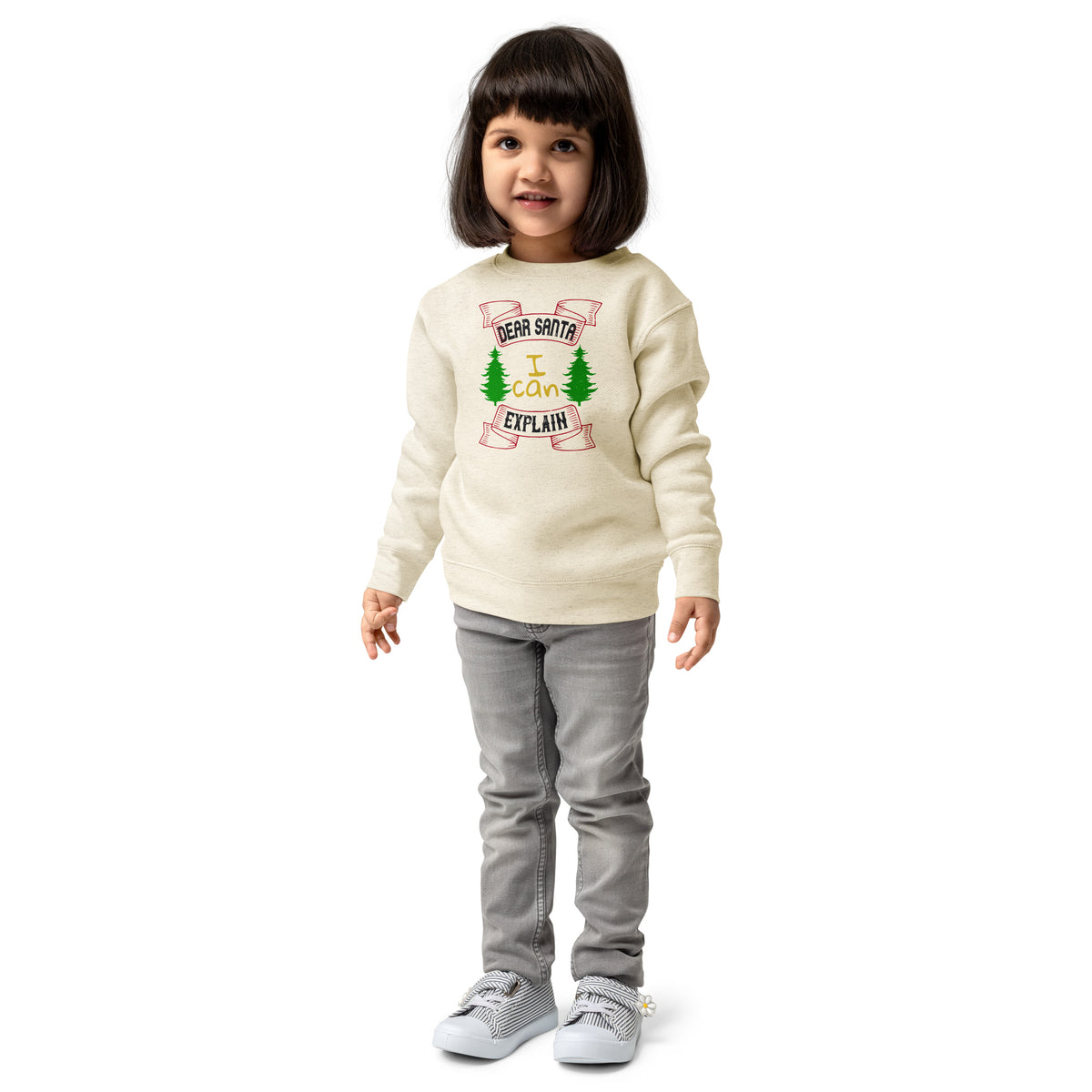 Dear Santa I Can Explain Christmas Toddler Sweatshirt