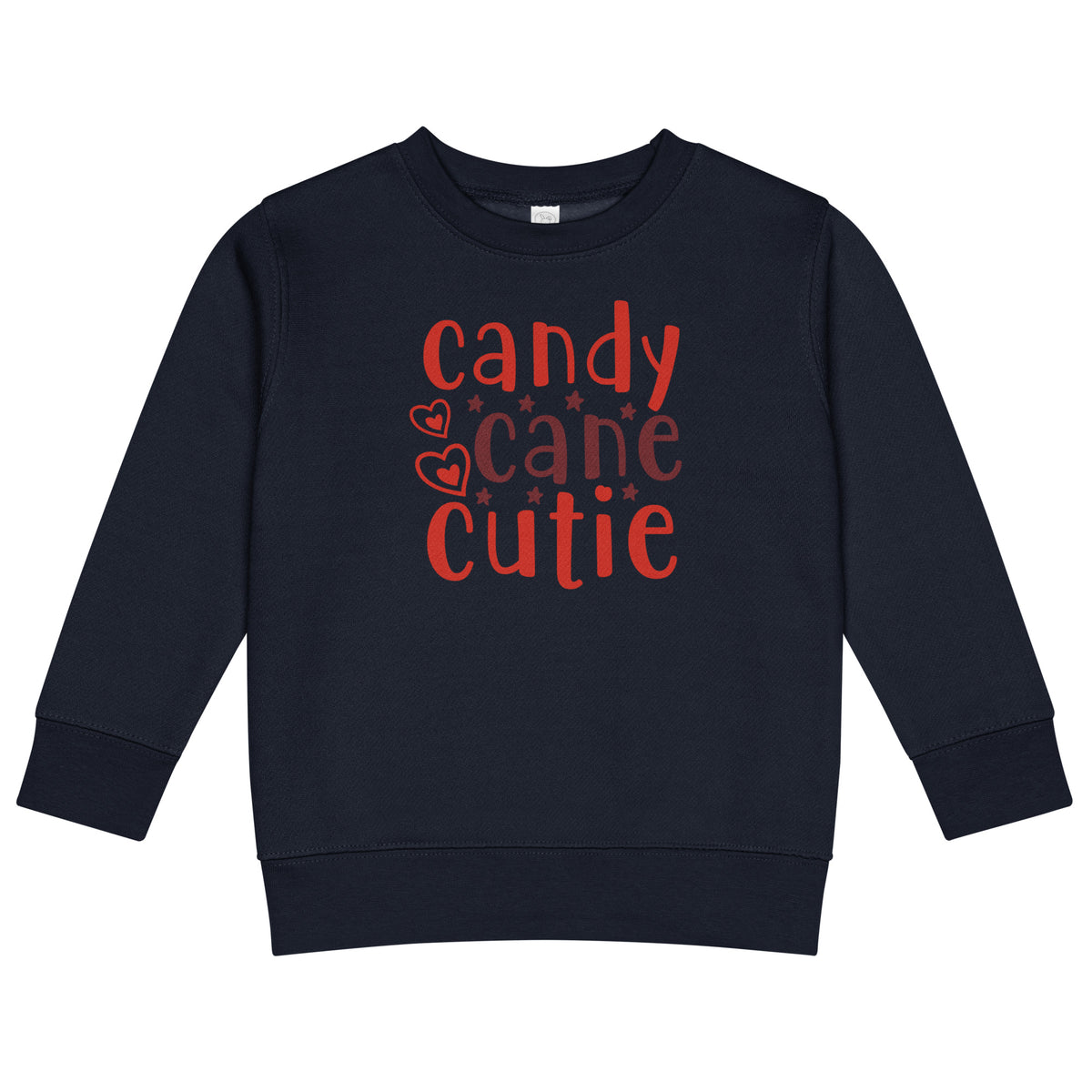 Candy Cane Cutie Christmas Toddler Sweatshirt