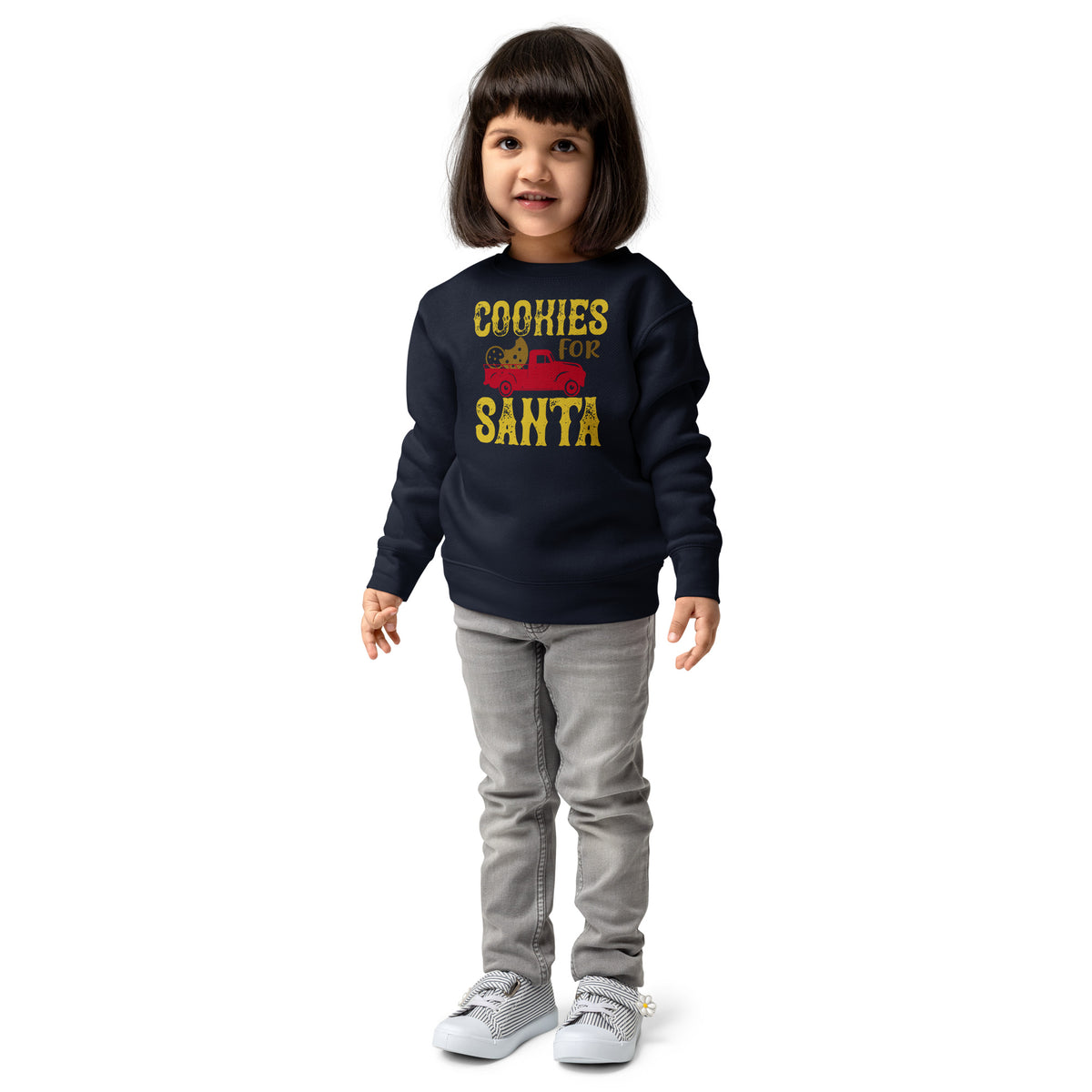 Cookies for Santa Christmas Toddler Sweatshirt