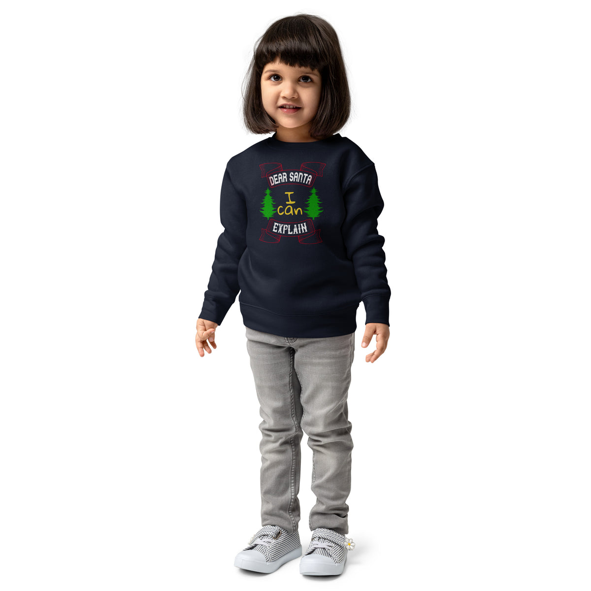 Dear Santa I Can Explain Christmas Toddler Sweatshirt