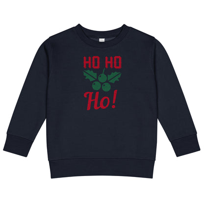 Ho Ho Ho Christmas Toddler Sweatshirt