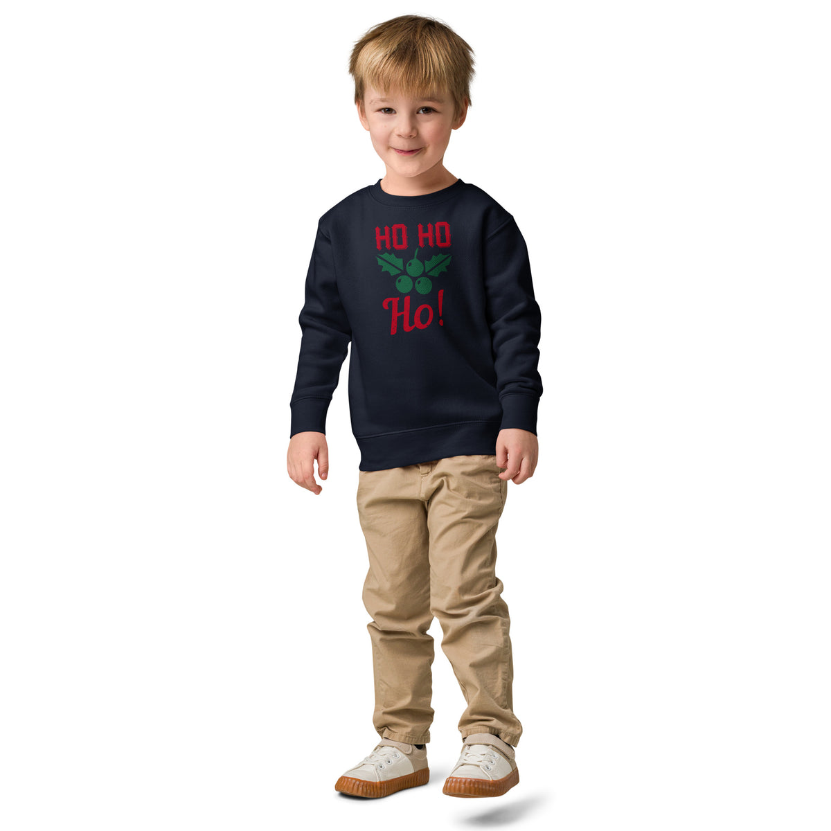 Ho Ho Ho Christmas Toddler Sweatshirt
