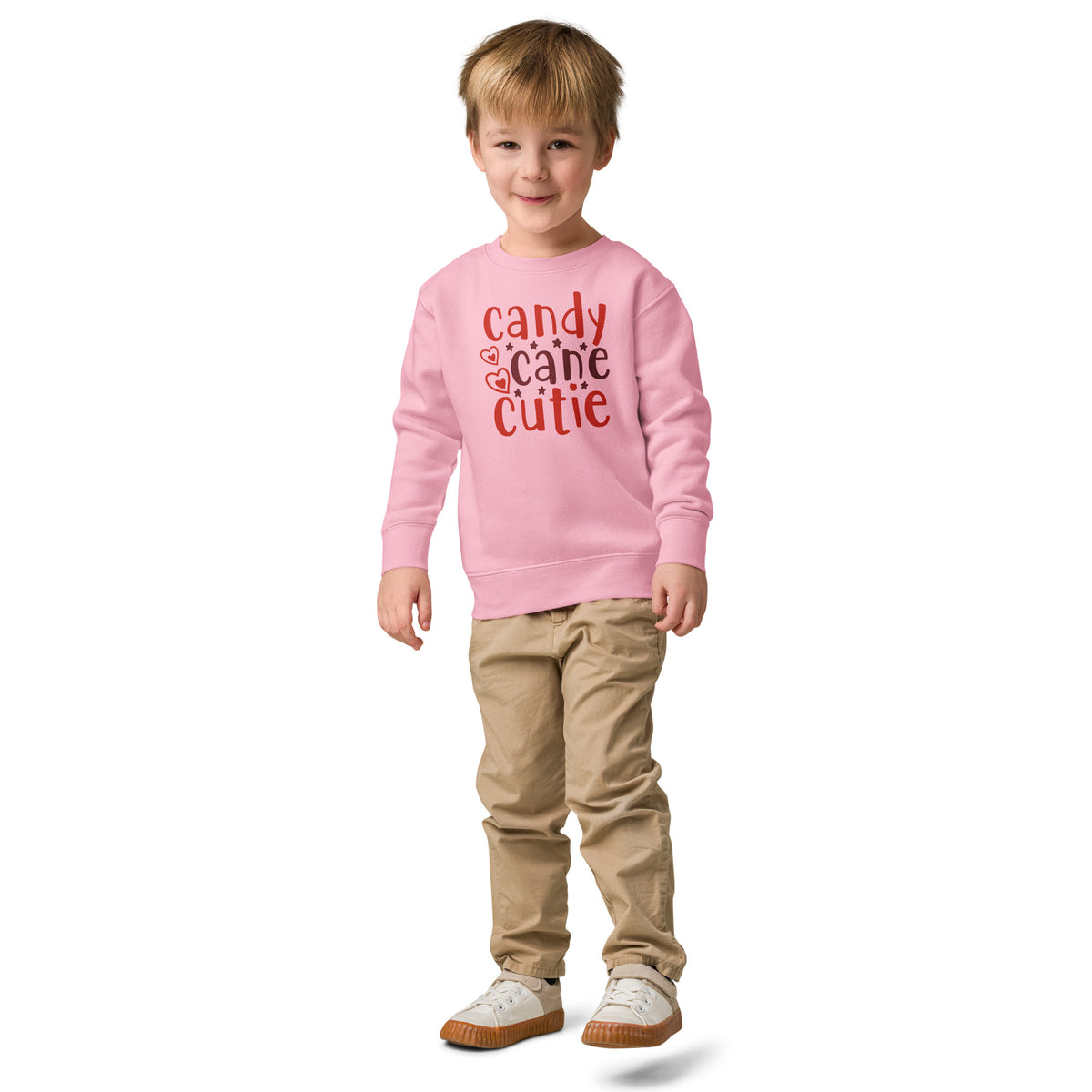 Candy Cane Cutie Christmas Toddler Sweatshirt