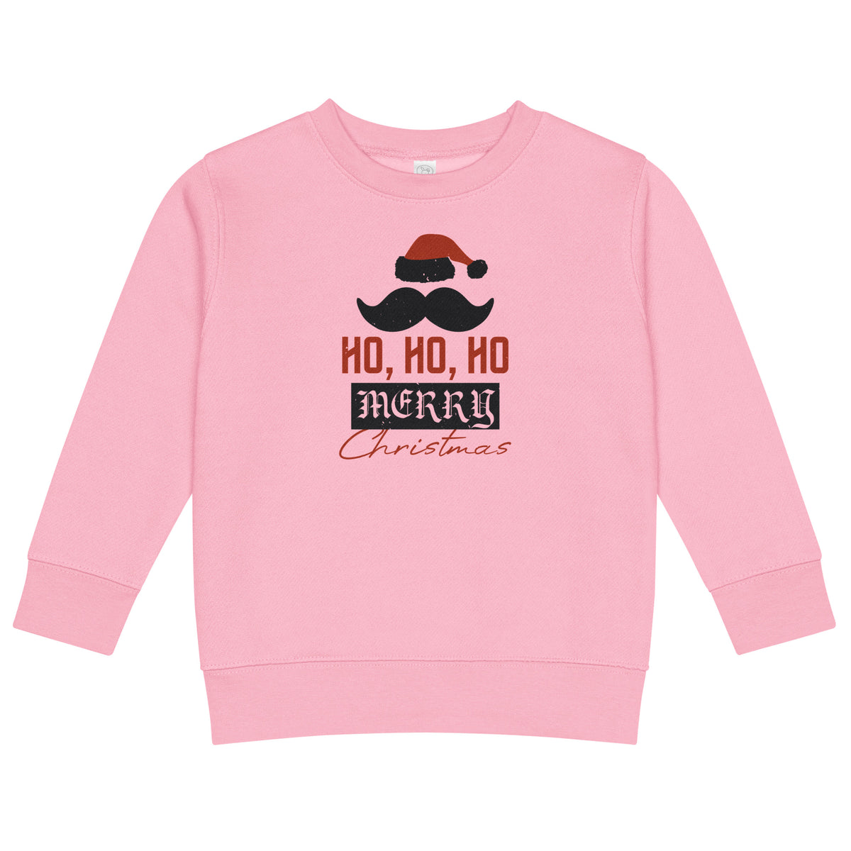 Ho Ho Ho Merry Christmas Toddler Sweatshirt
