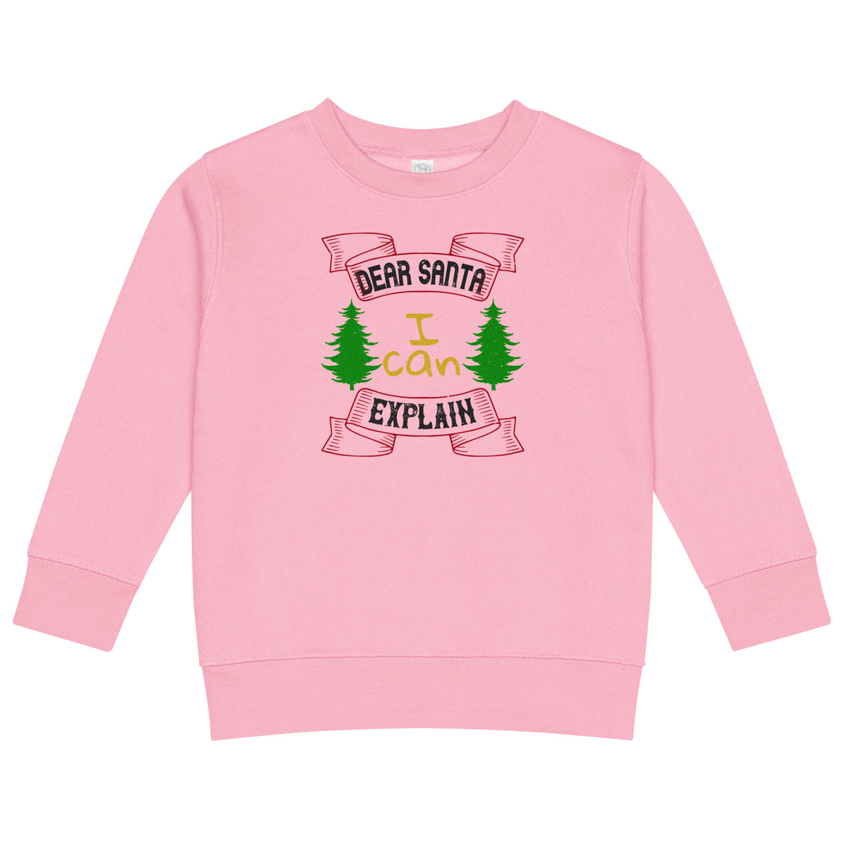 Dear Santa I Can Explain Christmas Toddler Sweatshirt