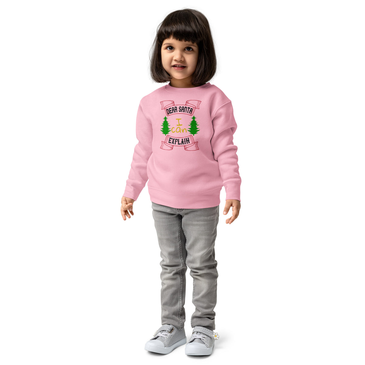Dear Santa I Can Explain Christmas Toddler Sweatshirt
