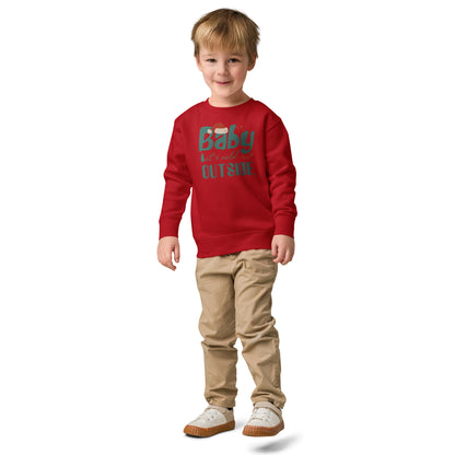 Baby, It's Cold Outside Christmas Toddler Sweatshirt