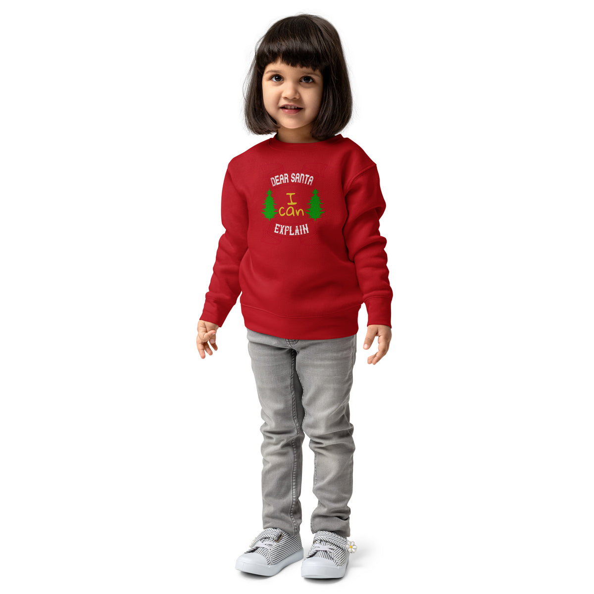 Dear Santa I Can Explain Christmas Toddler Sweatshirt