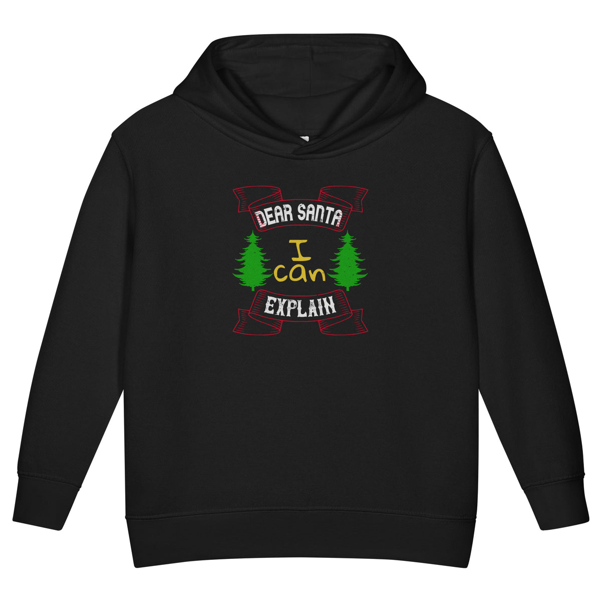 Dear Santa I Can Explain Christmas Toddler Hoodie